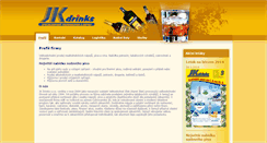 Desktop Screenshot of jkdrinks.cz